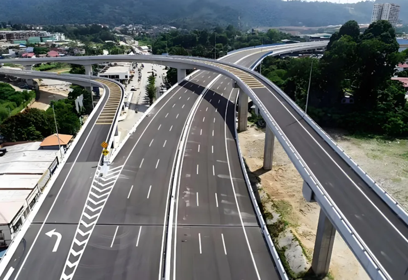 蹊径照明案例 | yp街机电源点亮马来西亚东部沿海高速